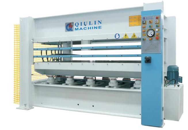 160 Ton 3 Layer Hot Press For Plywood Production Advanced Technology